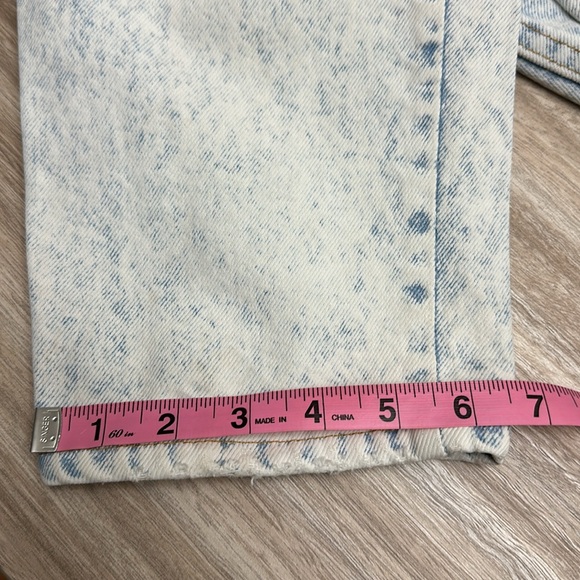 Orange tab San Francisco Vintage Levi’s 33x30 light acid wash amazing condition - Picture 10 of 10